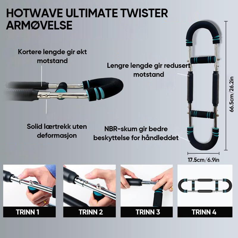 Arm Workout Twister Bar - Effective Upper Body Training