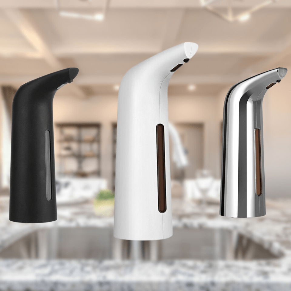 Automatic Soap Dispenser with Touchless Sensor and 13 oz Capacity