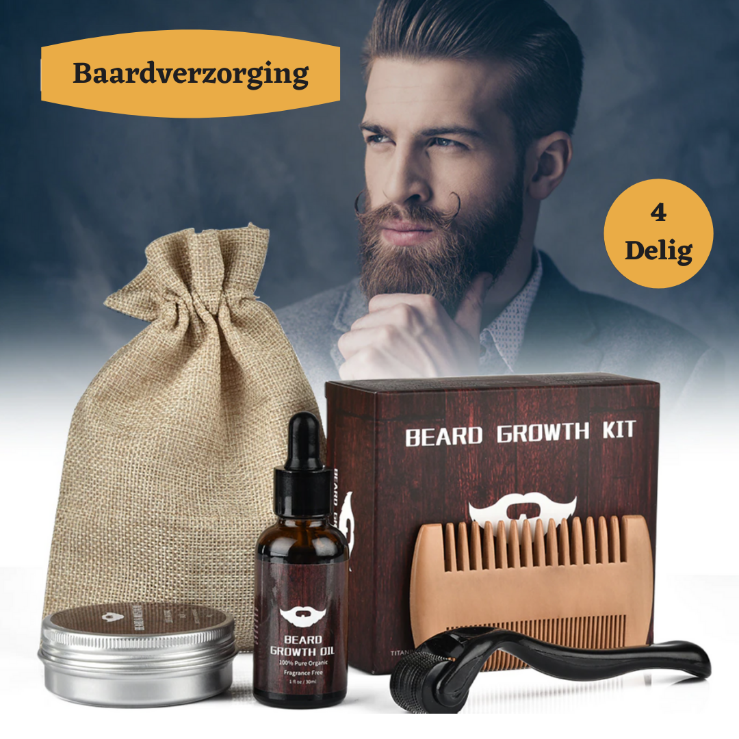 Beard Growth Barber Kit | Stimulates Beard Growth & Nourishes the Skin