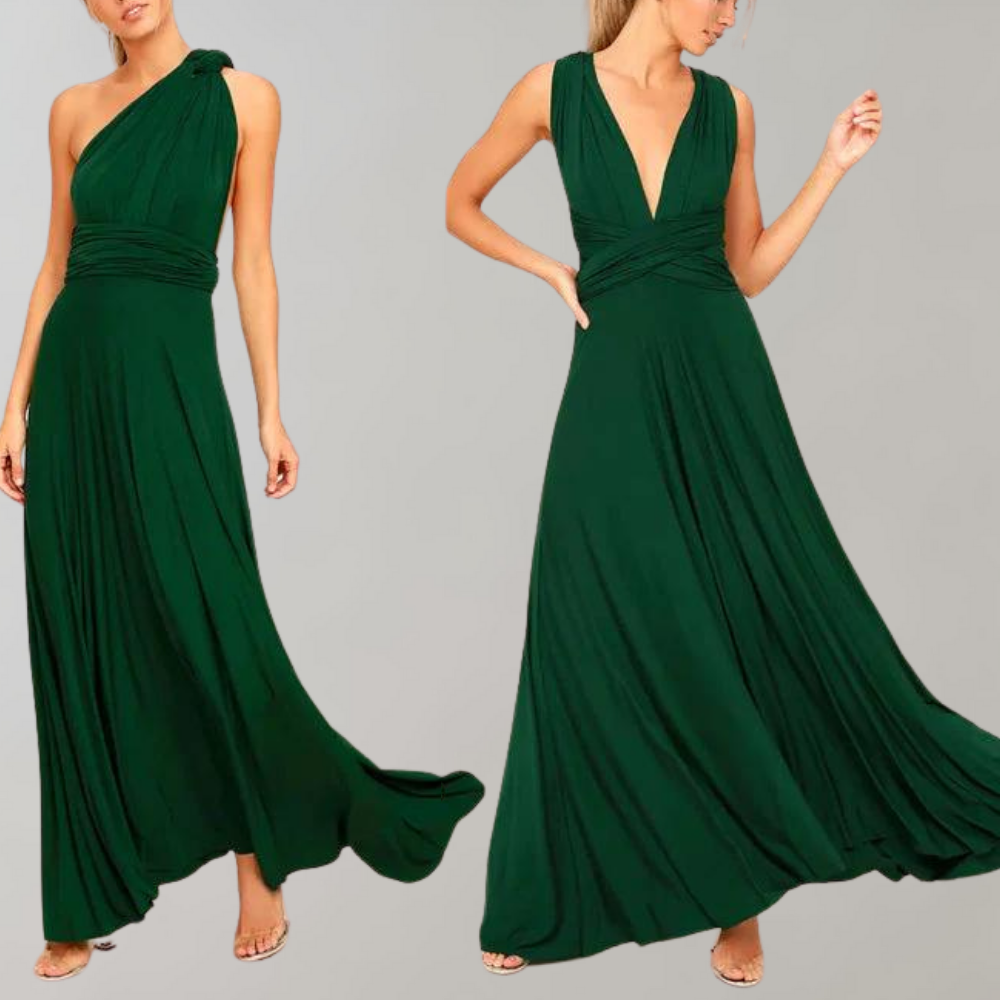 Elegant and Comfortable Wrap Summer Dress