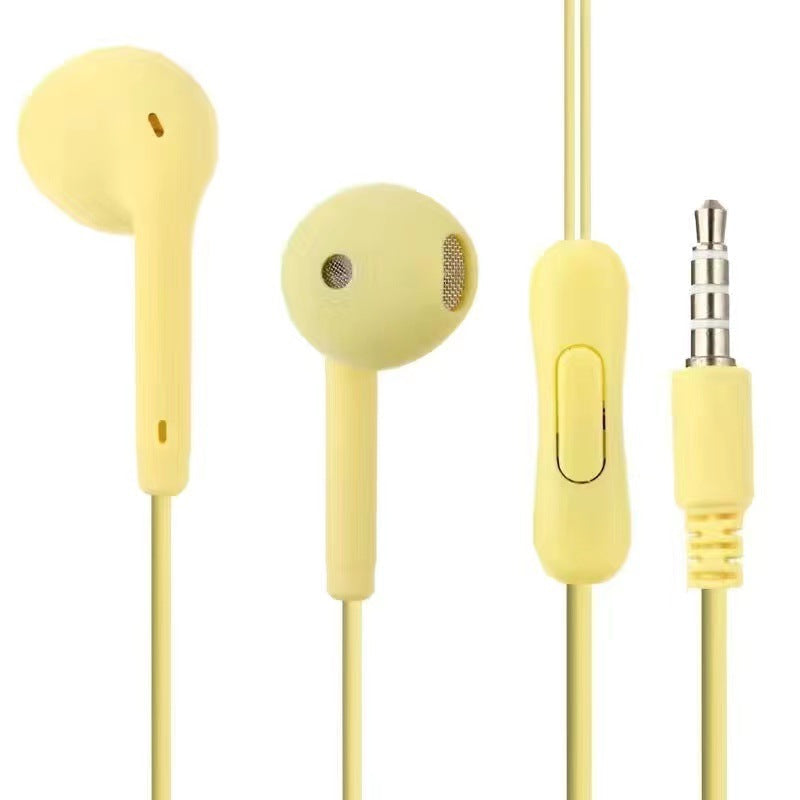 In-Ear Wired Headphones with Microphone and Volume Control
