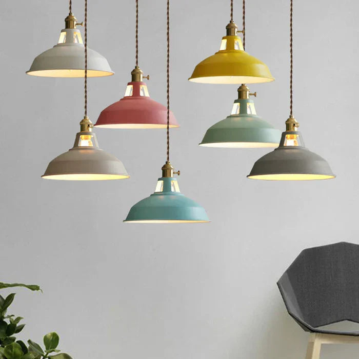 Industrial Retro Pendant Light