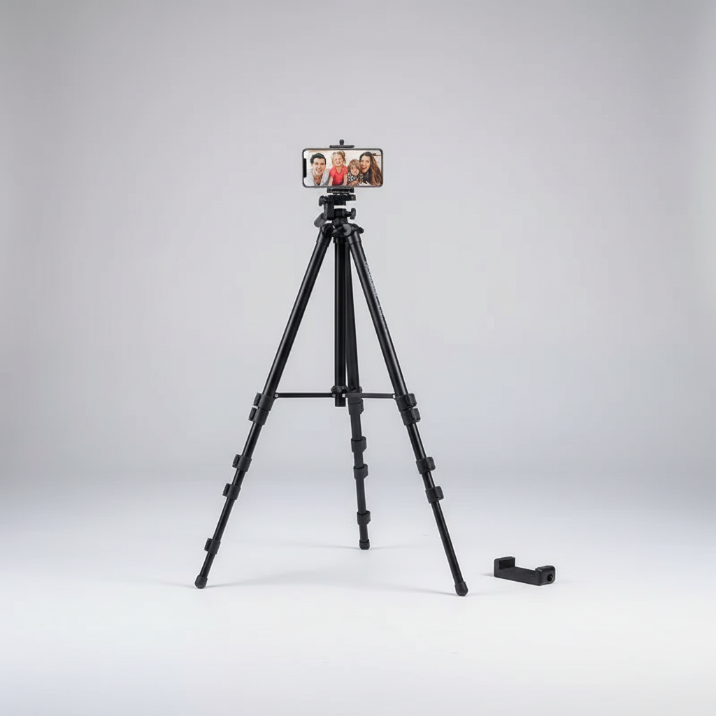 Lightweight Aluminum Camera Tripod