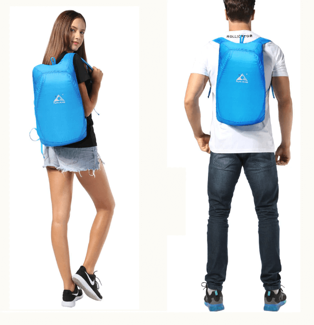 Lightweight Foldable Water-Resistant Backpack – Compact Travel Bag