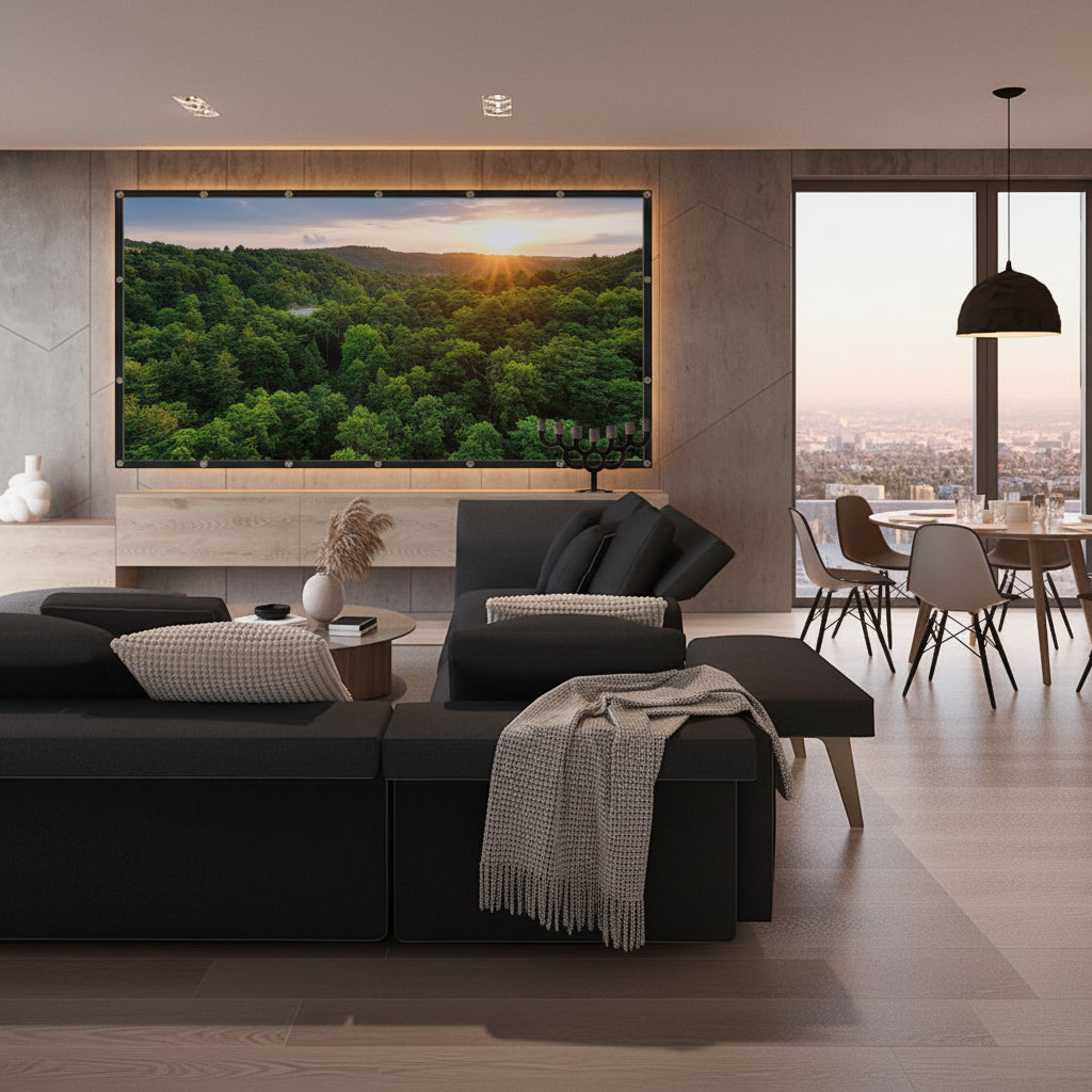 Lightweight Portable Projection Screen