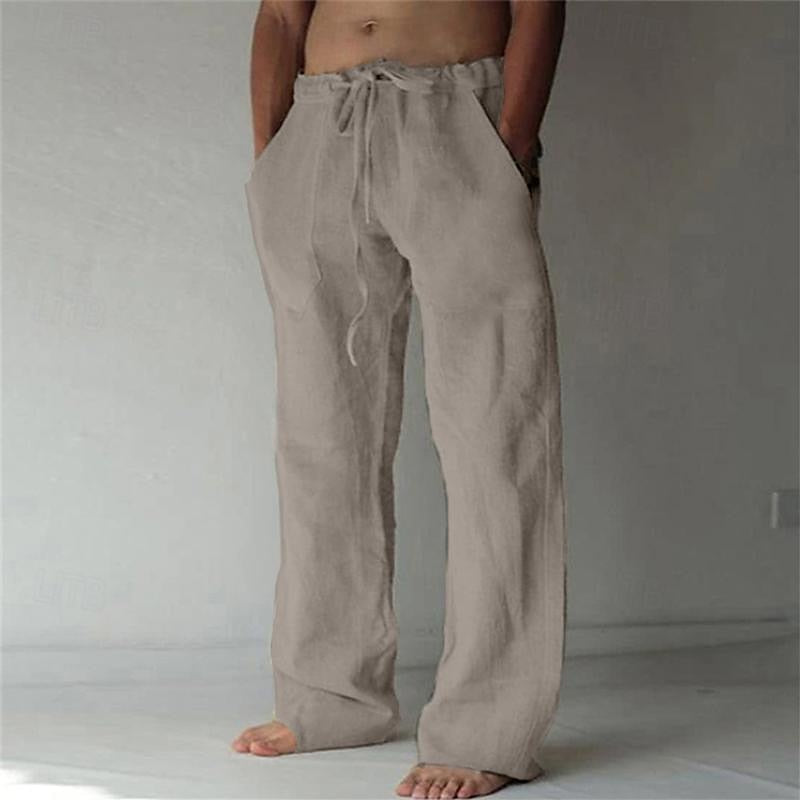 Men's Casual Wide-Leg Summer Trousers