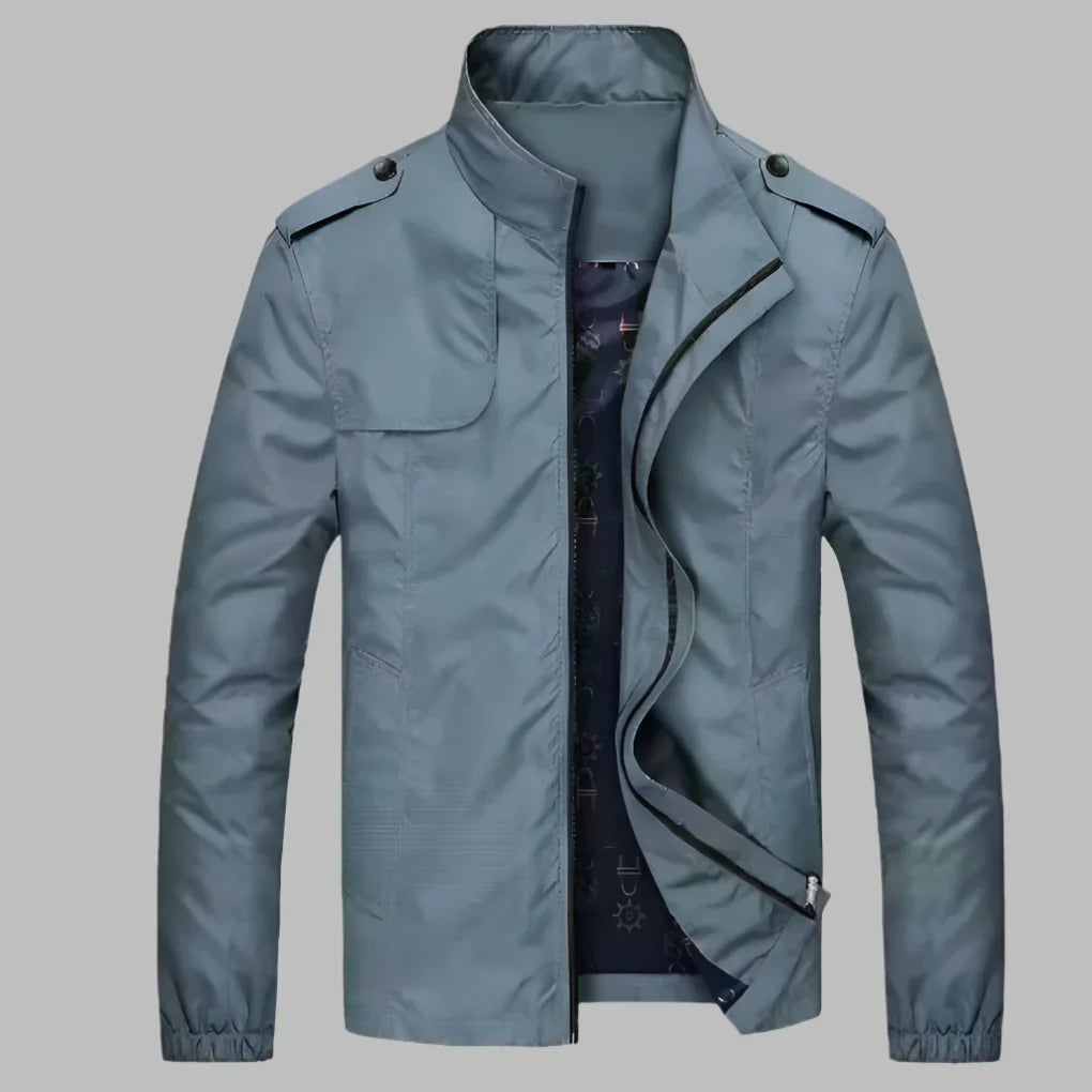 Men's Casual Zip-Up Jacket