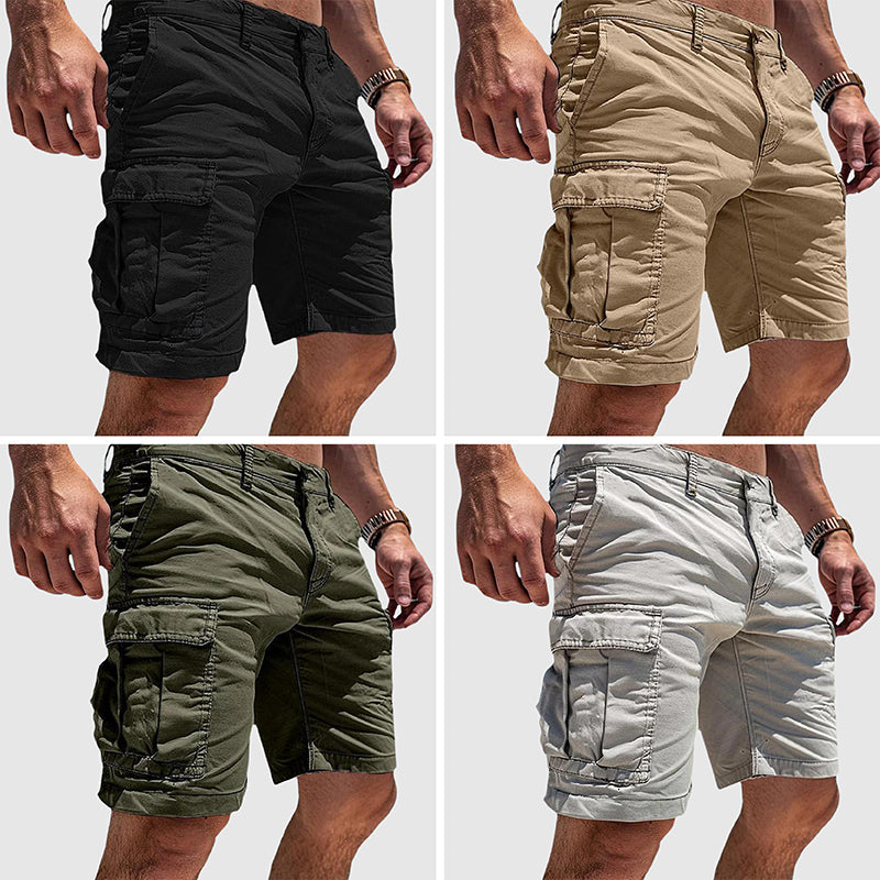 Men's Outdoor Cargo Shorts with Utility Pockets