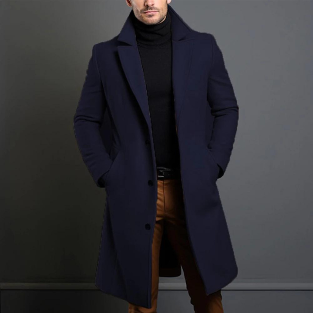 Men's Overcoat – Timeless Style for Cool Days