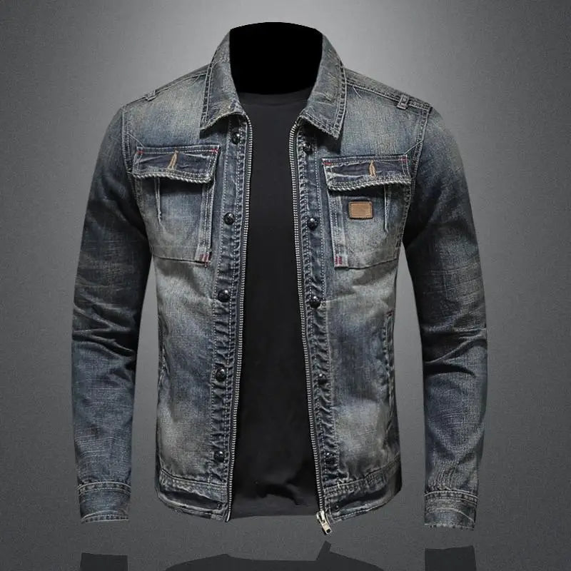 Men's Retro Jacket with Vintage Style