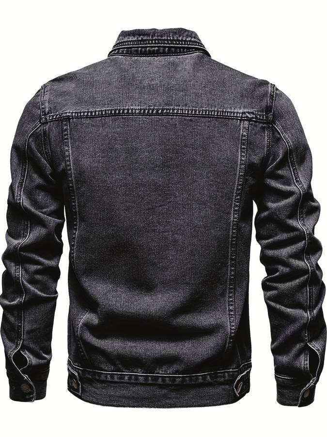 Men's Slim-Fit Jean Jacket