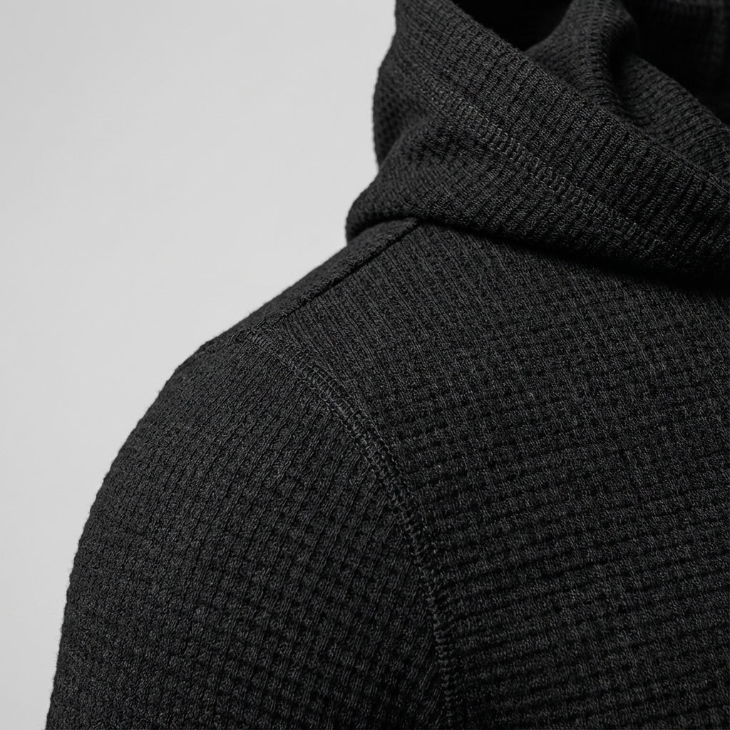 Men's Slim Fit Training Hoodie with Side Zipper