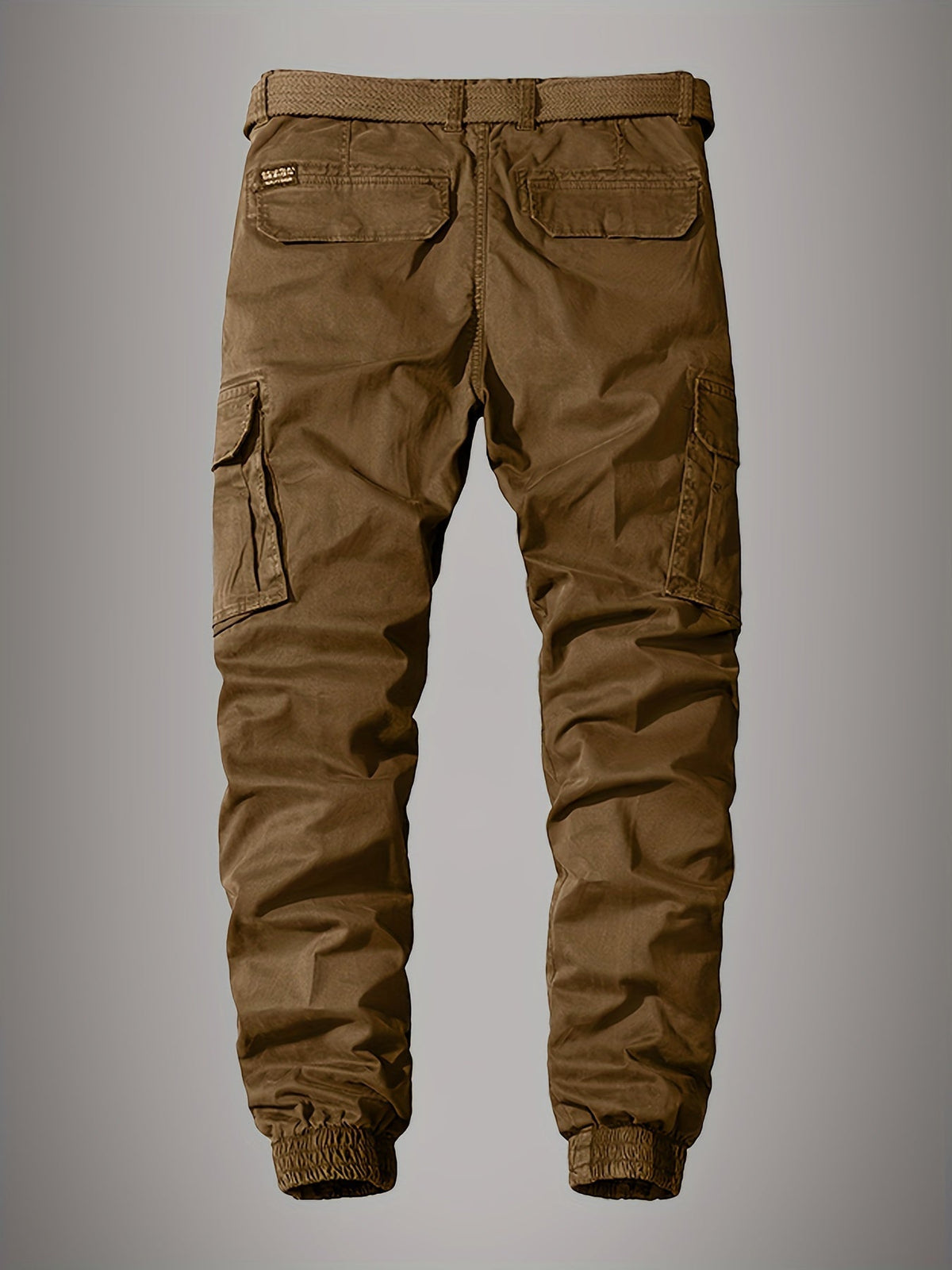 Men's Stylish Embroidered Multi-Pocket Cargo Joggers