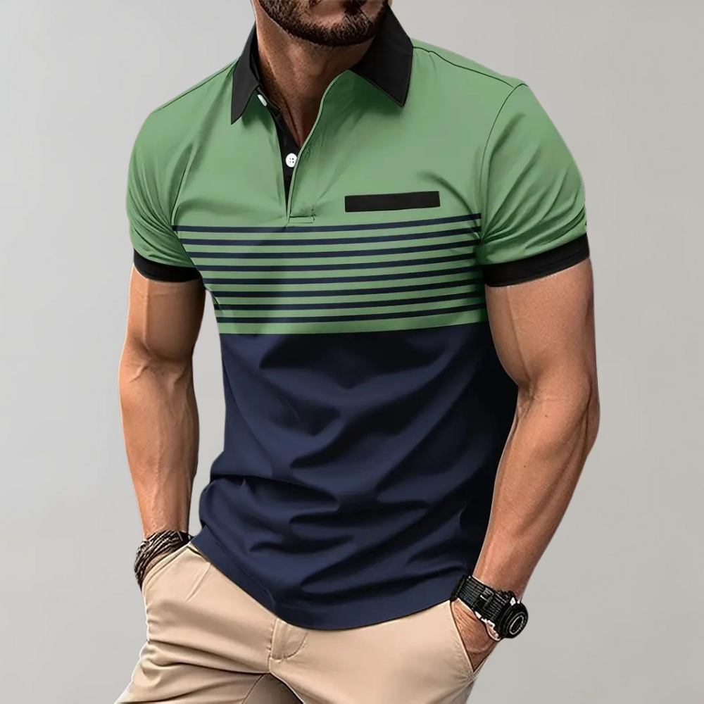 Men's Summer Polo Shirt - Comfortable and Stylish Design