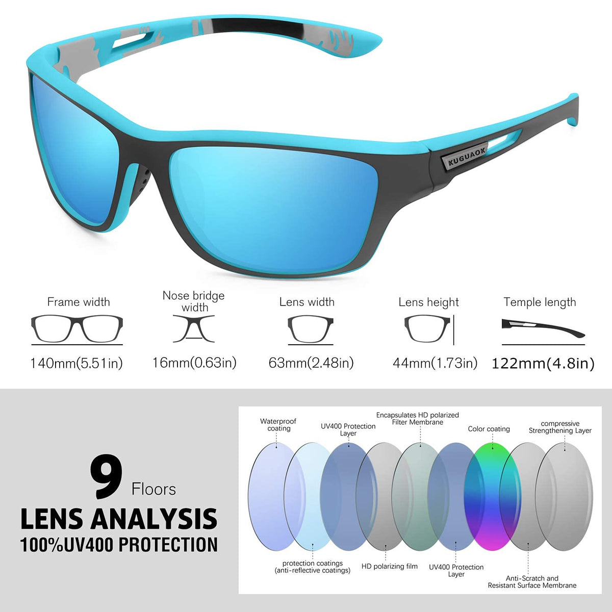 Michael | Anti-Glare Comfort Sunglasses