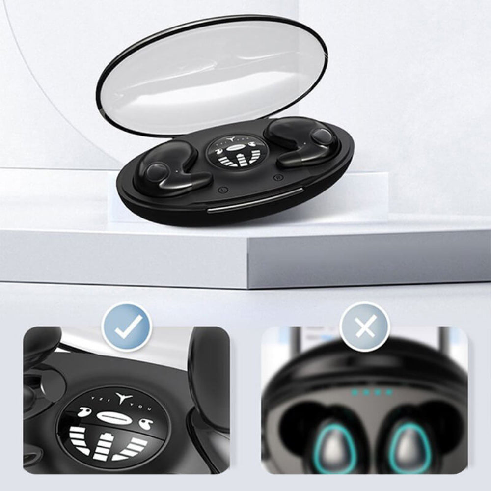 Noise-Cancelling Wireless Sleep Earbuds with Comfort Fit