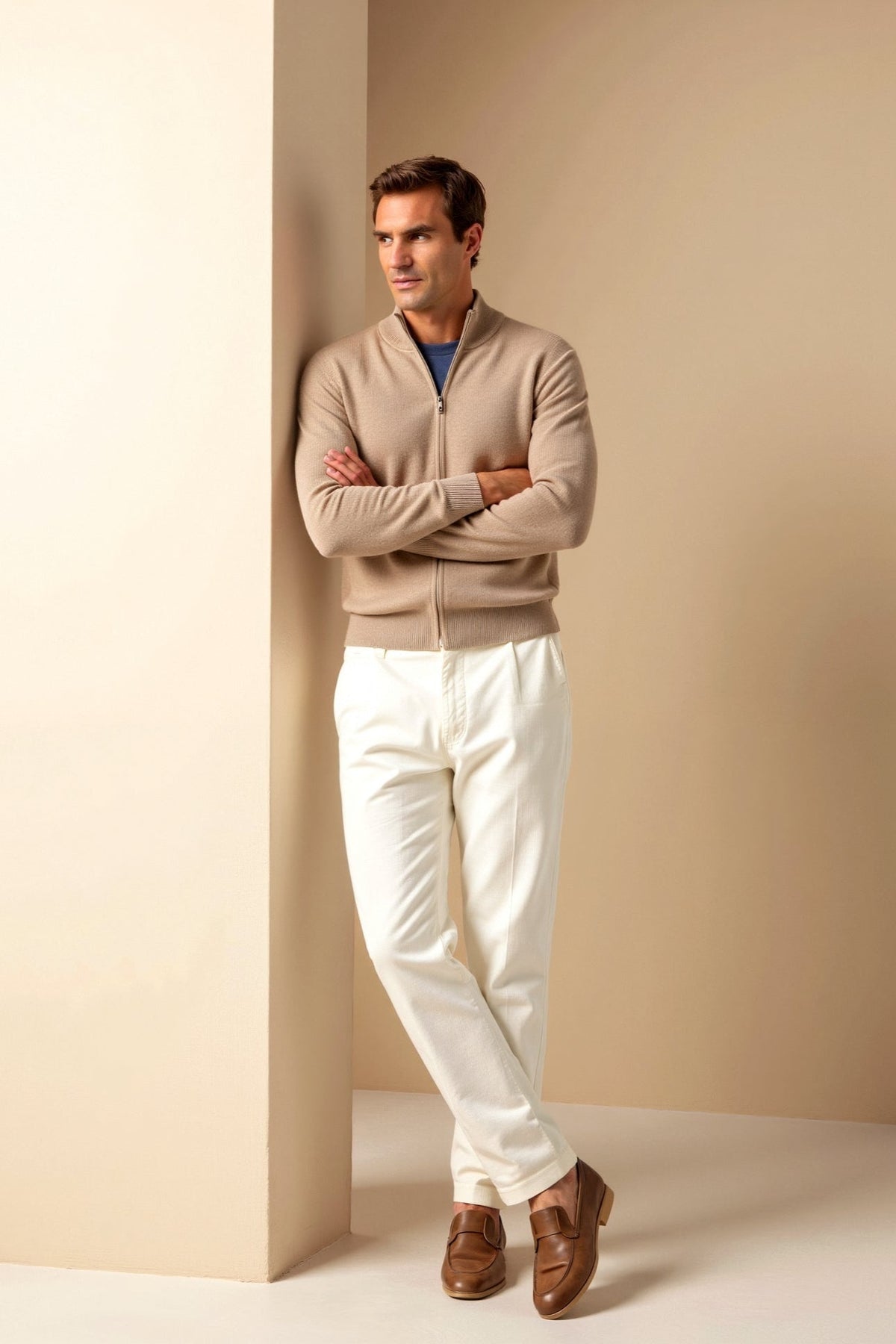 Ronni | Men's Full-Zip Cardigan Sweater