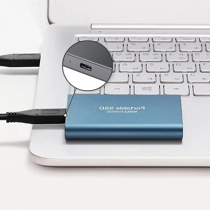 Ultra-Fast External SSD - USB 3.1 - Compact and Reliable