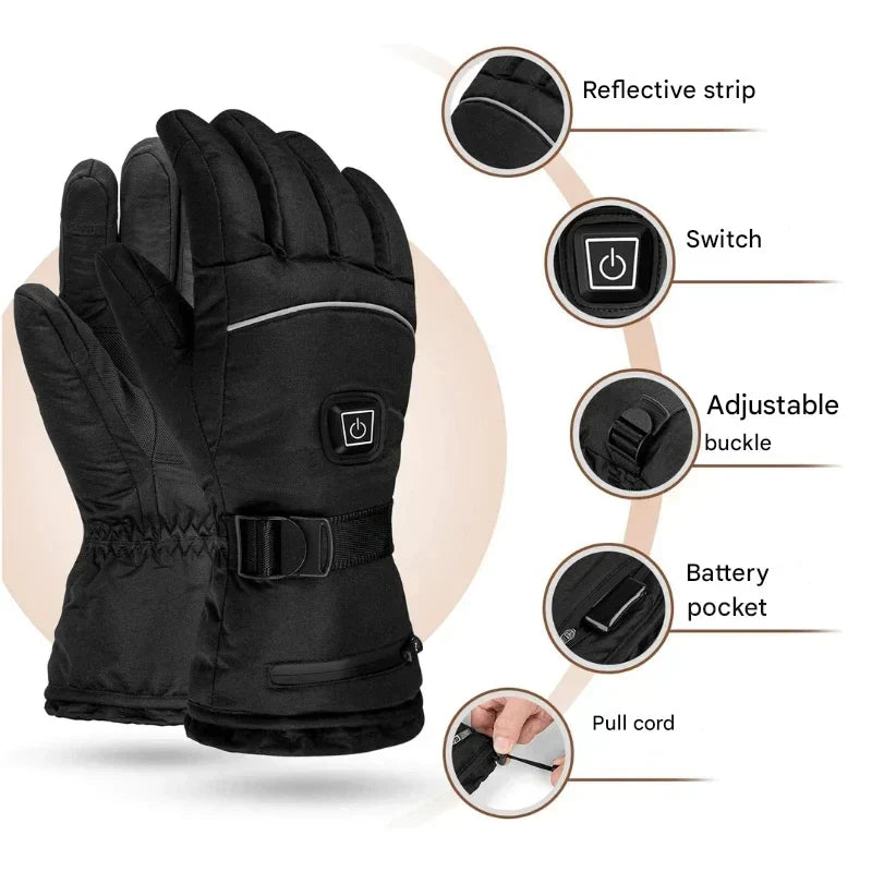Waterproof Electric Heated Gloves