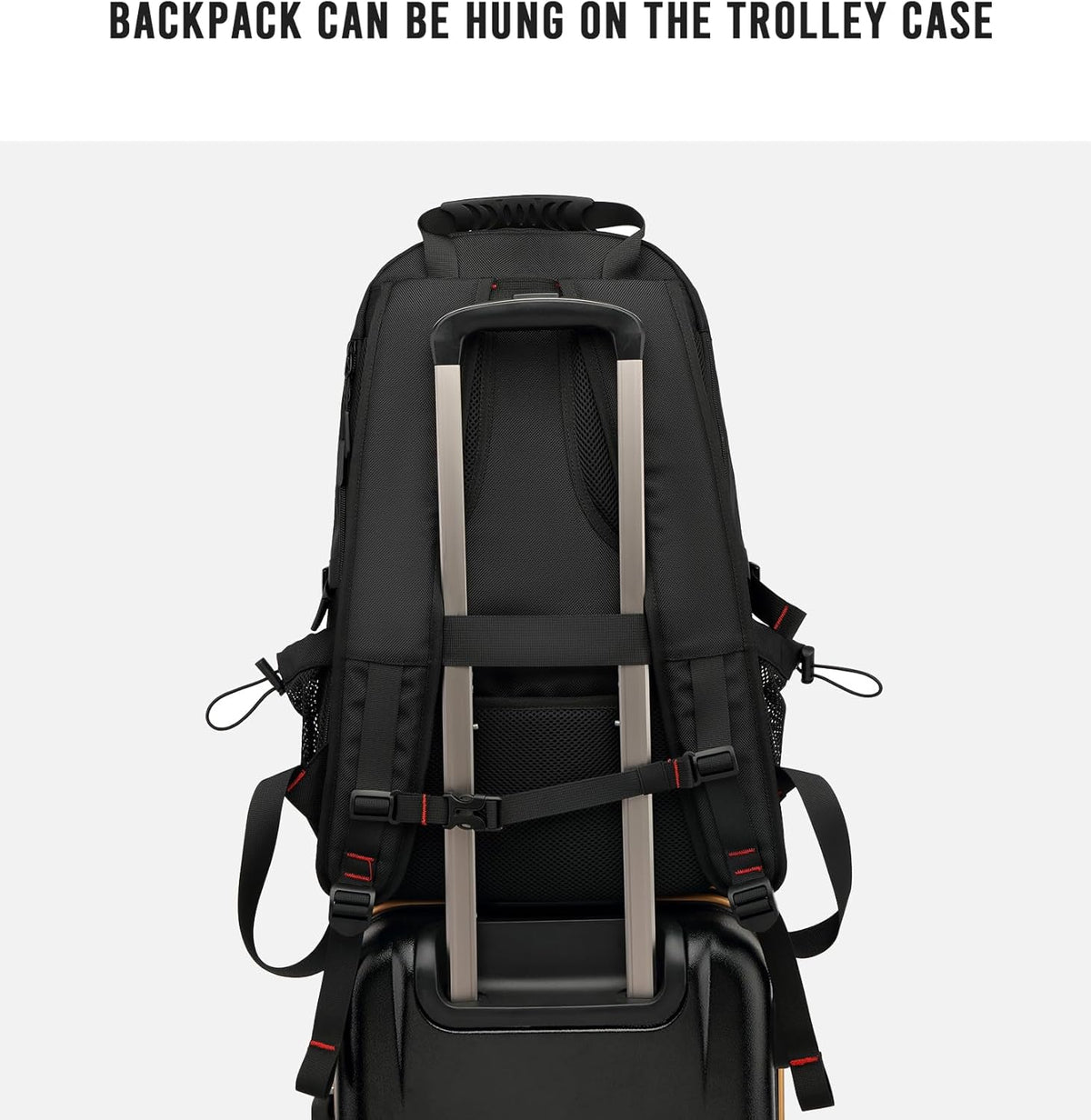 Waterproof Travel Laptop Backpack with USB Port and Shoe Compartment