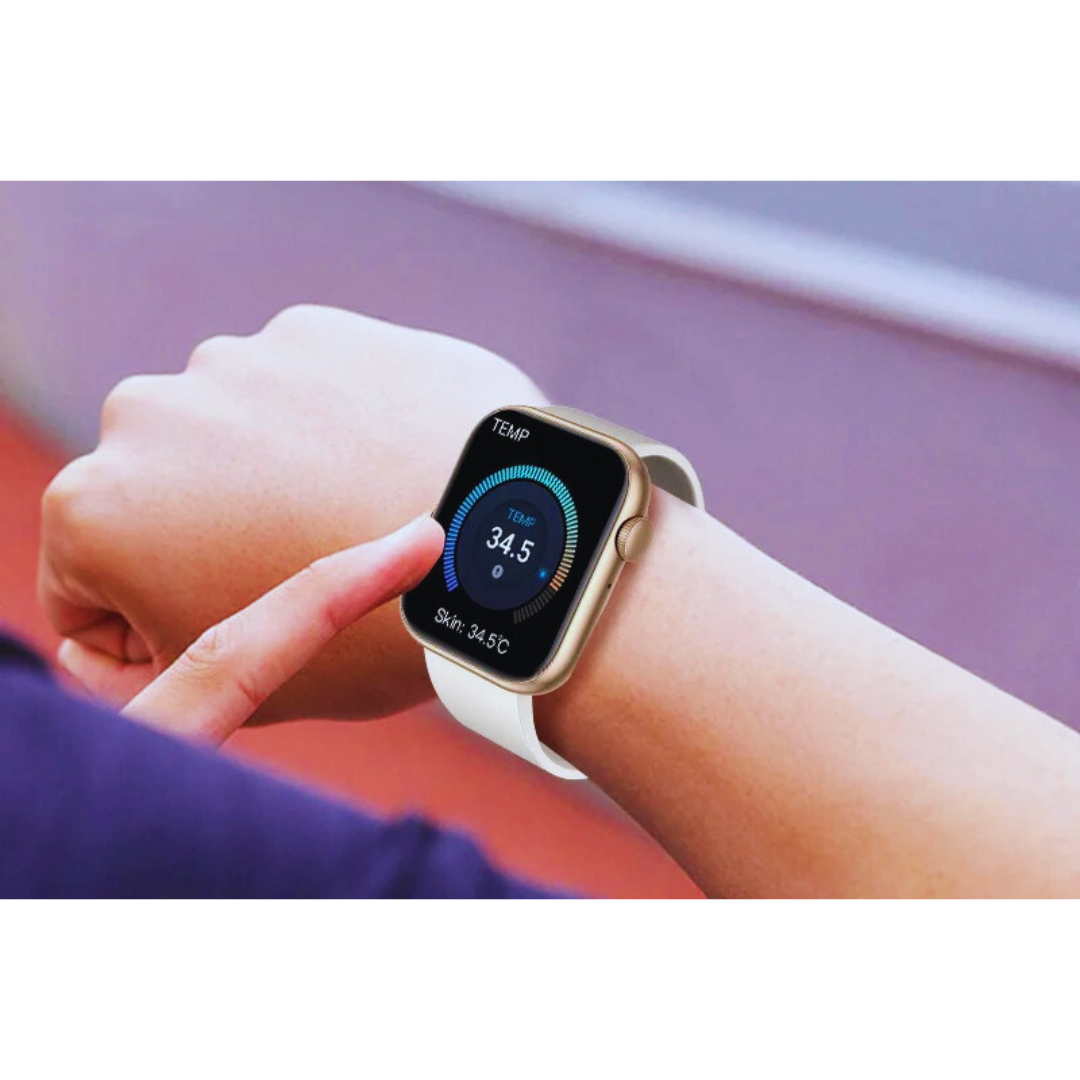 Wireless Charging Fitness Smartwatch