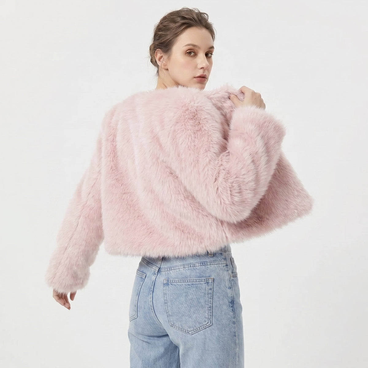 Women's Cropped Cardigan Jacket