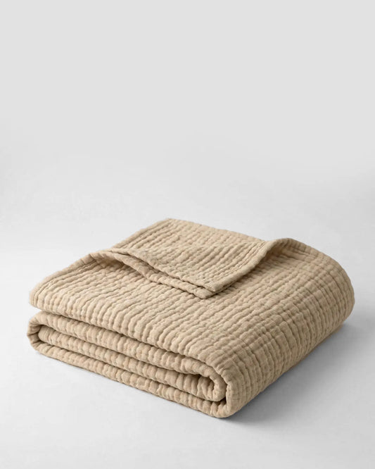 100% Cotton Muslin All-Season Blanket