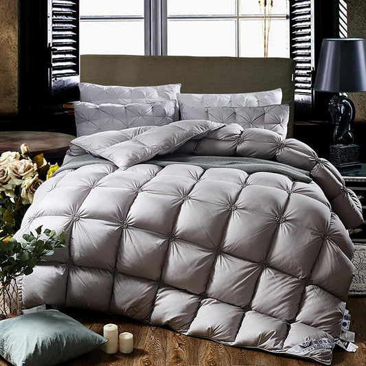100% Goose Down Piped Duvet