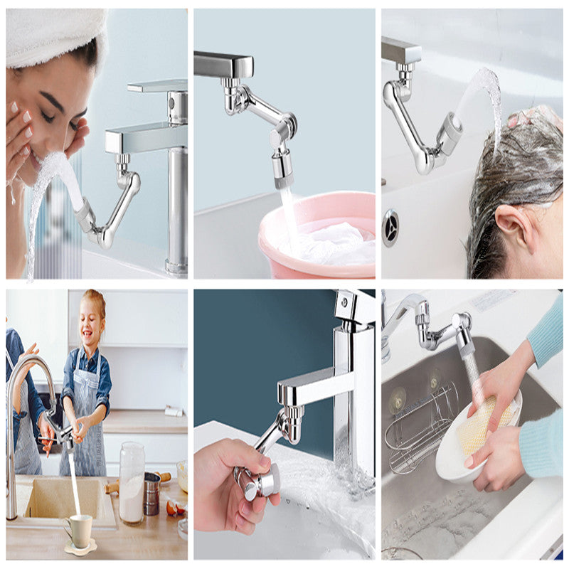 1080° Rotating Faucet Extender with 2 Water Modes
