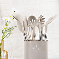 12-Piece Silicone Kitchen Utensil Set