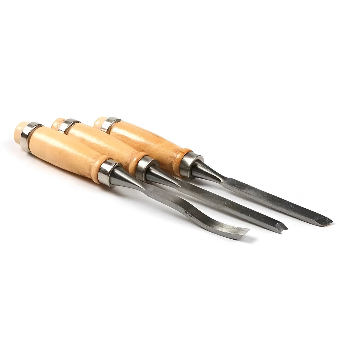 12-Piece Wood Carving Set with Ergonomic Grip Tools