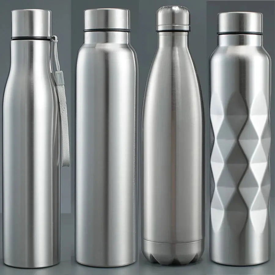 1L Stainless Steel Sports Water Bottle
