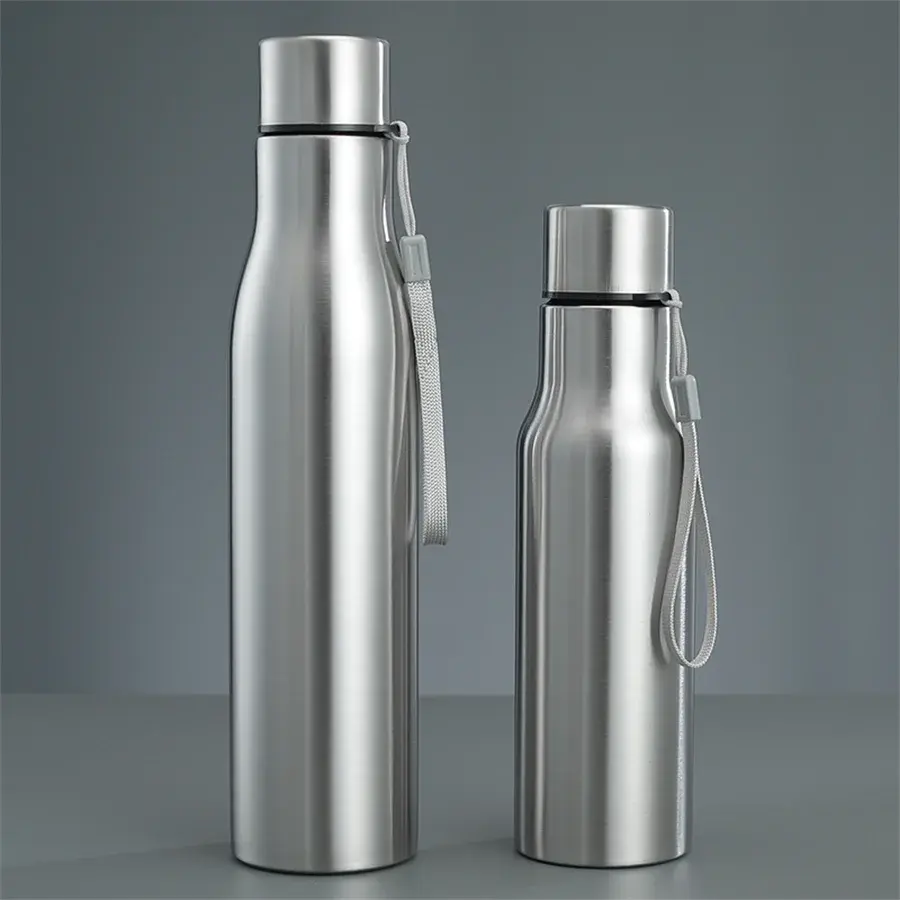 1L Stainless Steel Sports Water Bottle