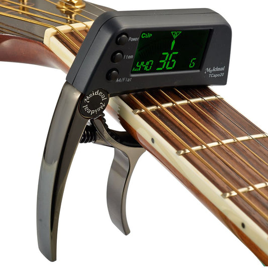 2-in-1 Guitar Capo and Tuner