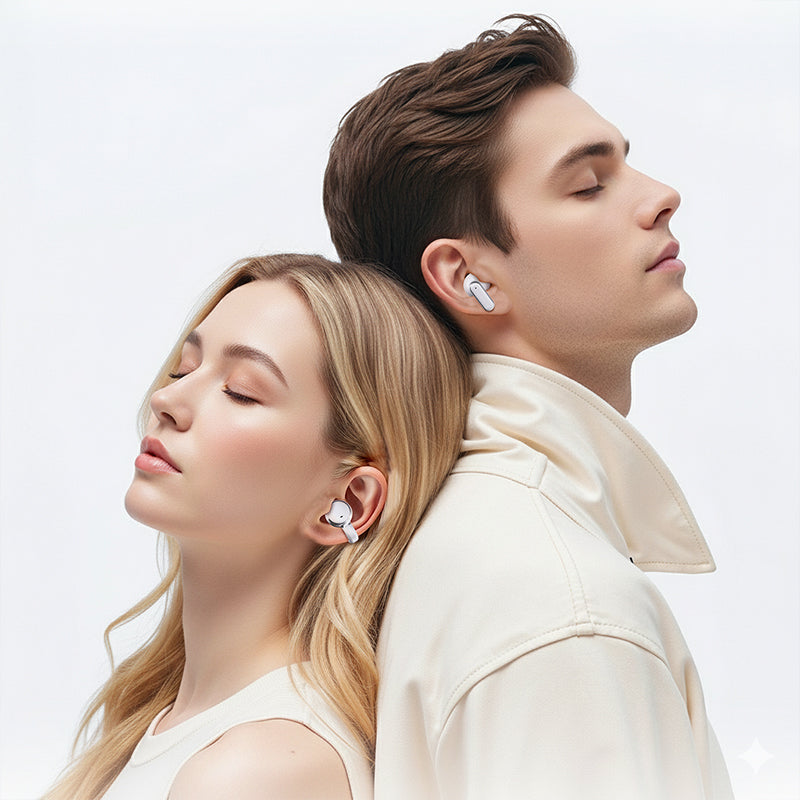 2-in-1 Smart Comfortable Earbuds Set with High-Quality Sound