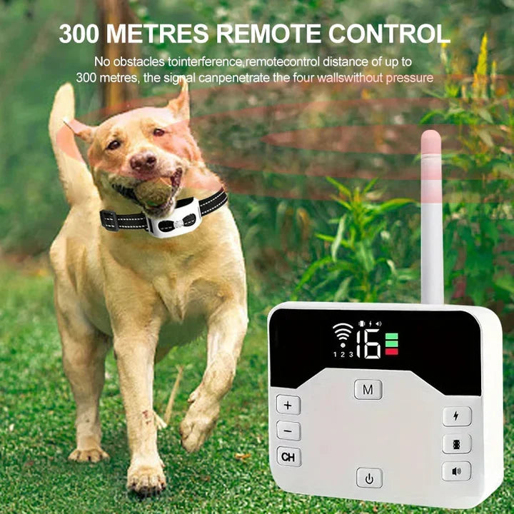 2-in-1 Wireless Dog Fence - Training & Safety