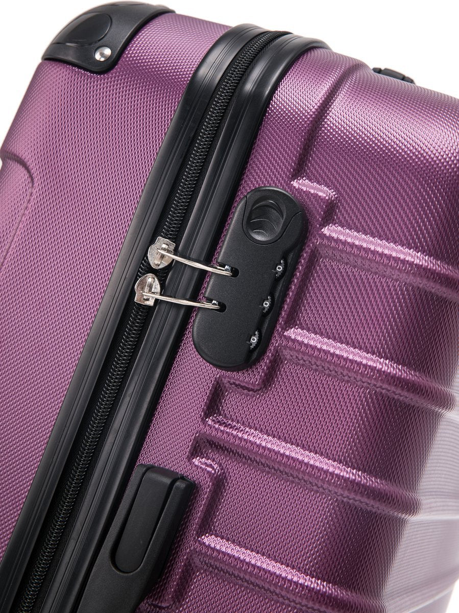 2-Piece Hardshell Suitcase Set - Bordeaux