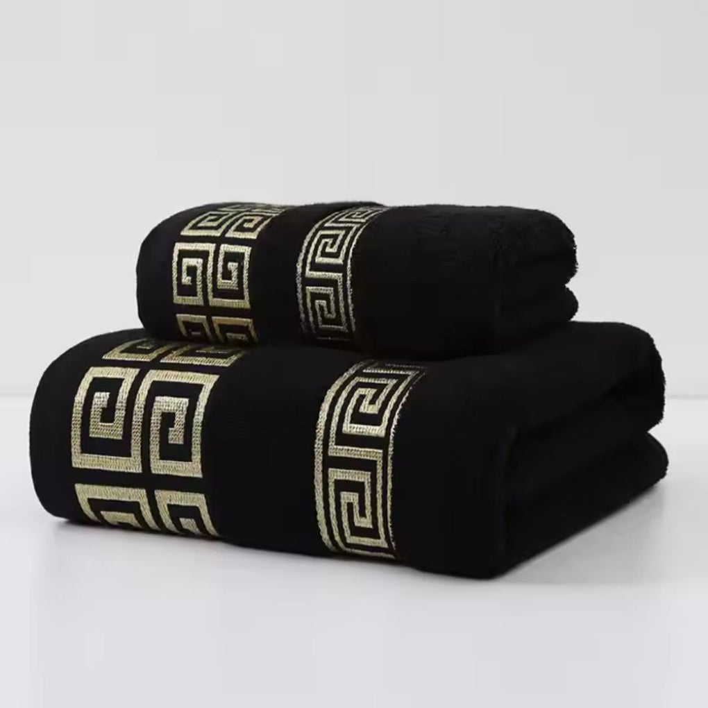 2-Piece Premium Cotton Towel Set