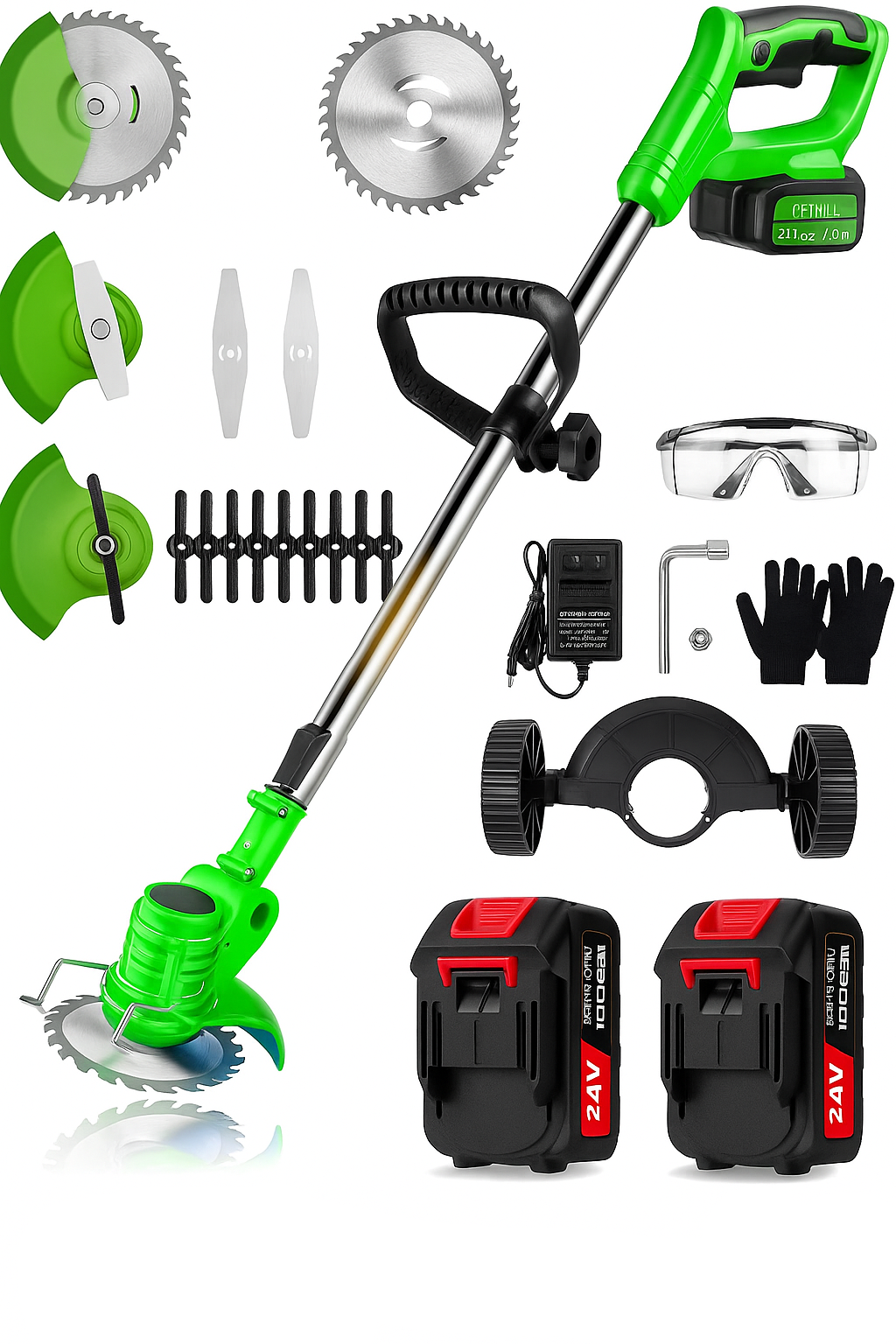 24V Cordless Electric Grass Trimmer