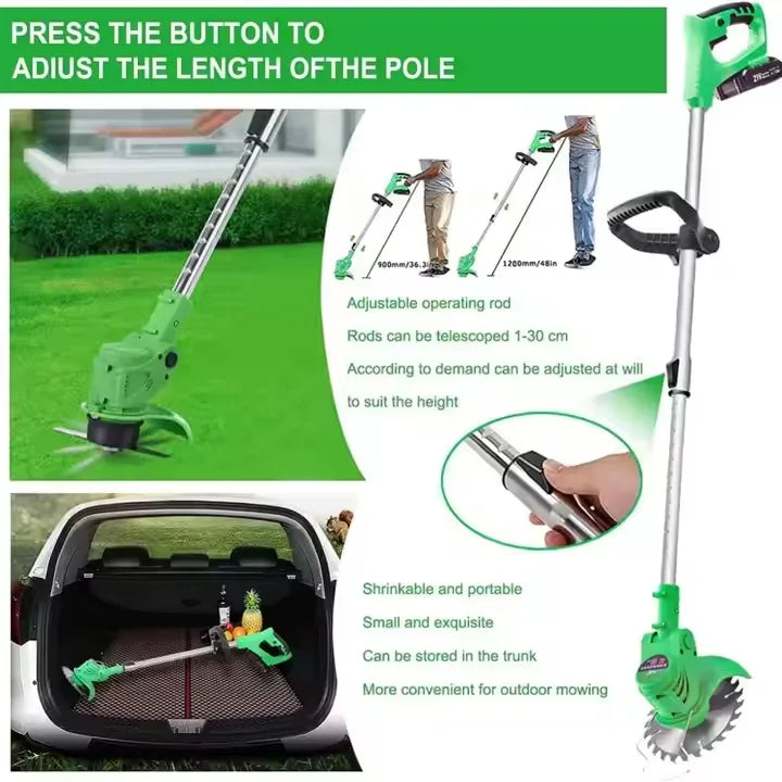 24V Cordless Electric Grass Trimmer