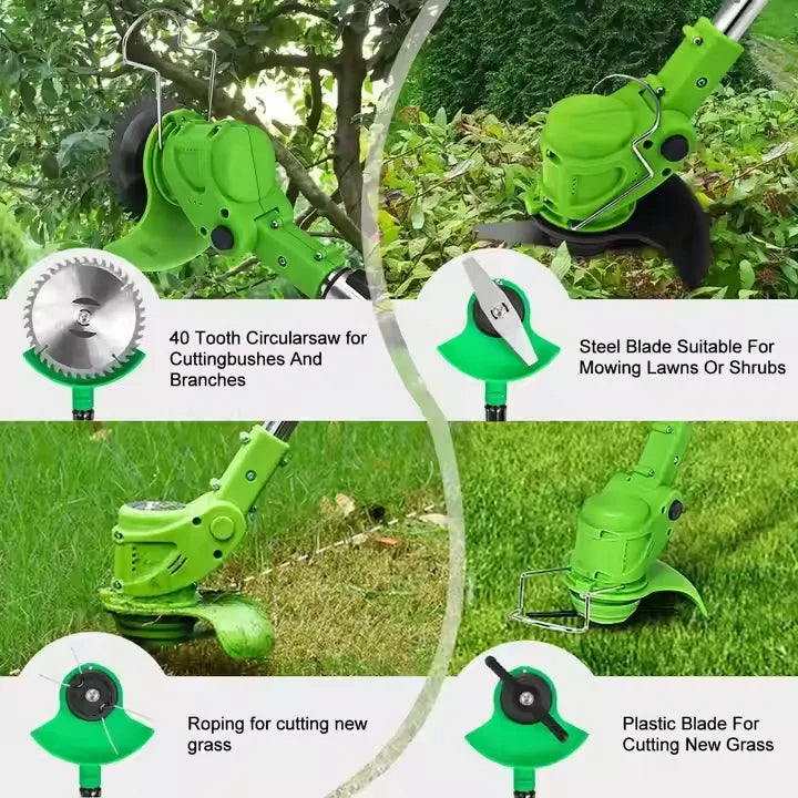 24V Cordless Electric Grass Trimmer