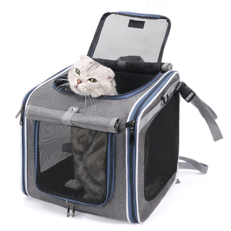 3-in-1 Multifunctional Dog Bicycle Carrier Bag - Comfortable Pet Travel Carrier