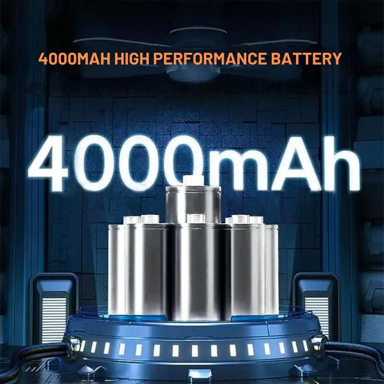 3-in-1 Rechargeable Car Vacuum Cleaner: Suction, Inflator, and Blower