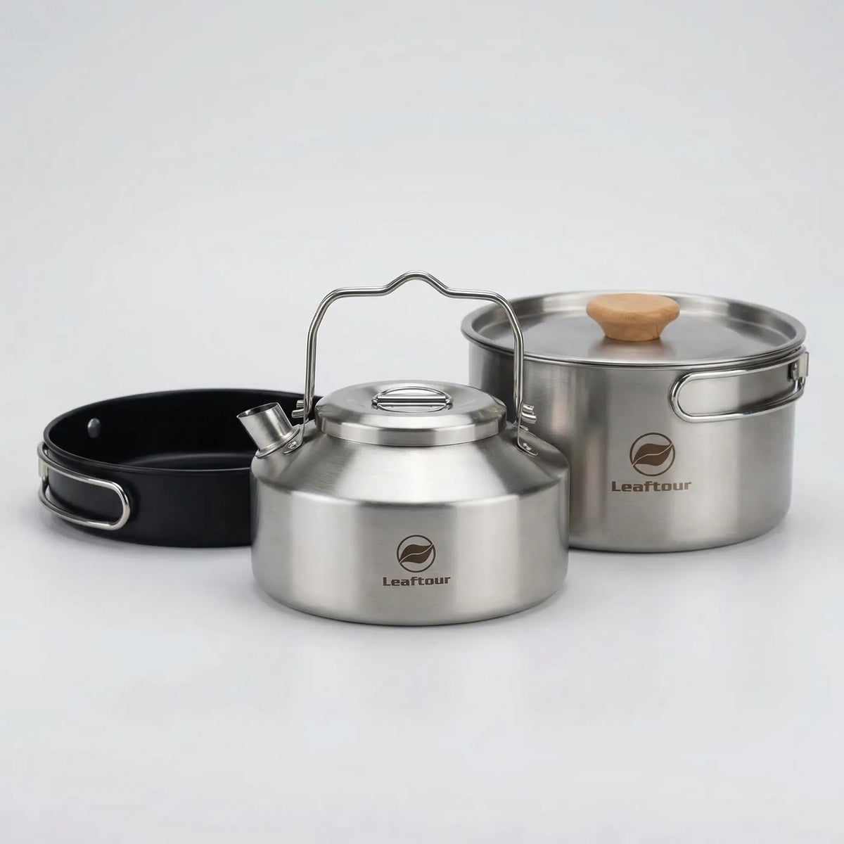 3-Piece Outdoor Camping Cookware Set