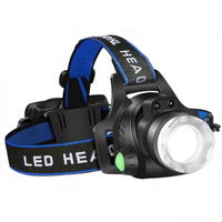 300LM Rechargeable Zoomable Tactical LED Headlamp Flashlight Torch