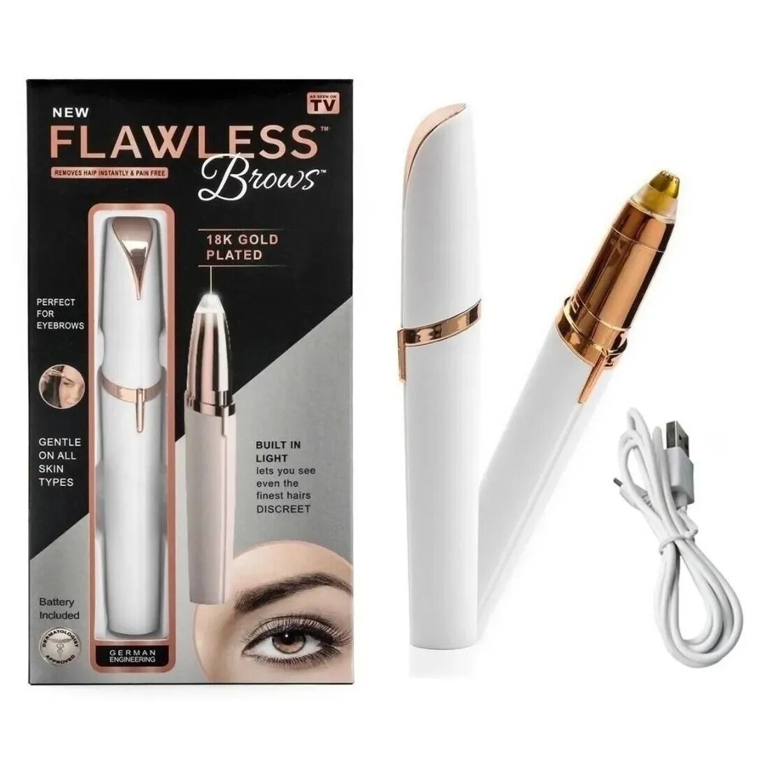 360° Electric Eyebrow Trimmer