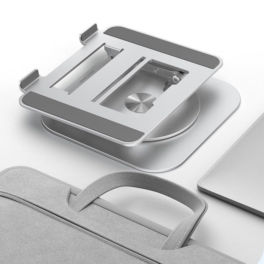 360° Rotating Aluminum Laptop and Tablet Stand Holder