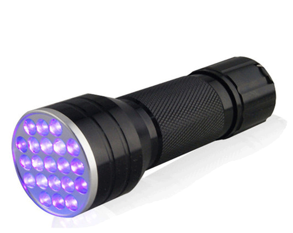 395nm UV Blacklight LED Flashlight