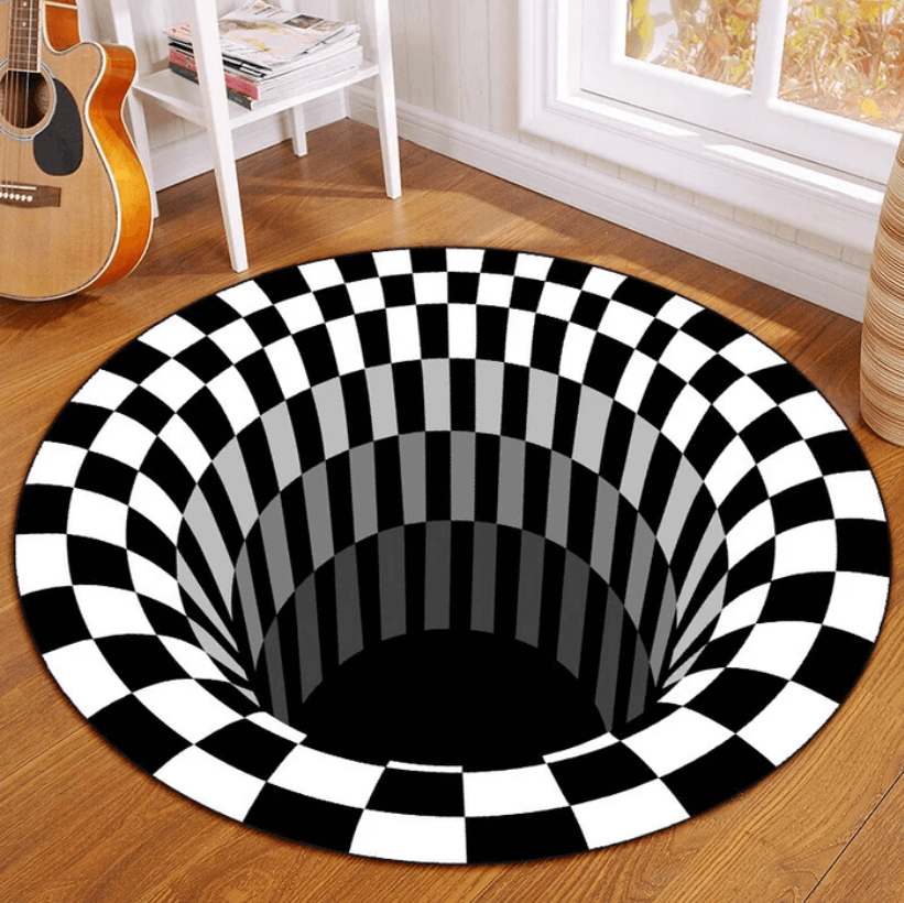 3D Optical Illusion Rug