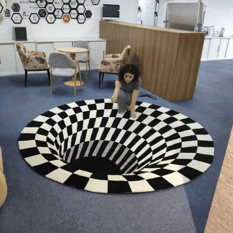 3D Optical Illusion Rug